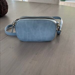 LC Lauren Conrad Sky Blue Crossbody Bag